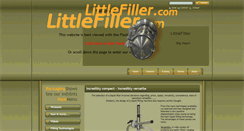 Desktop Screenshot of littlefiller.com
