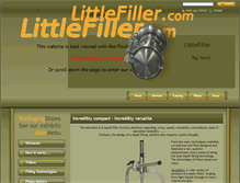 Tablet Screenshot of littlefiller.com